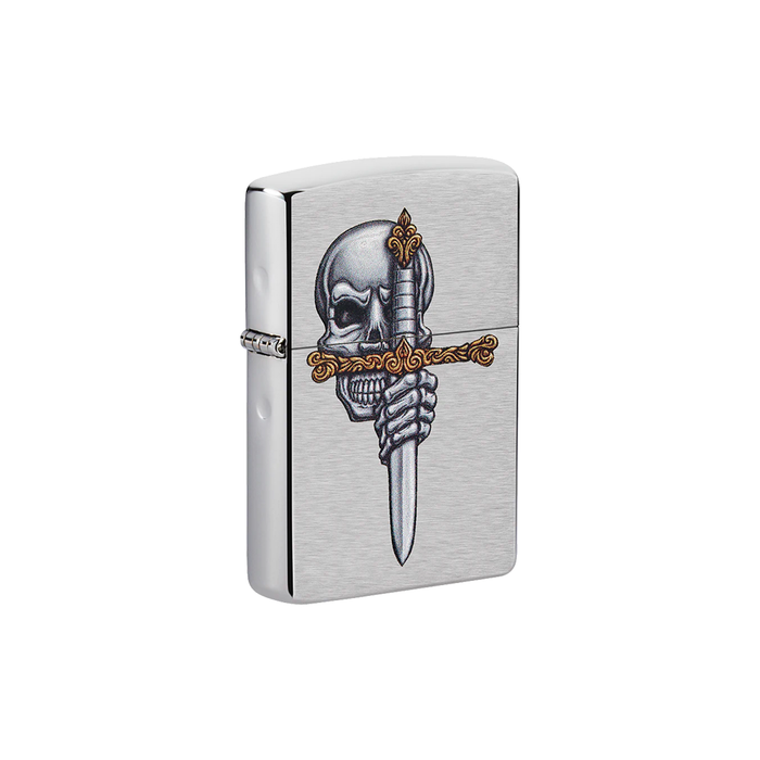 Zippo 49488 Sword Skull Design