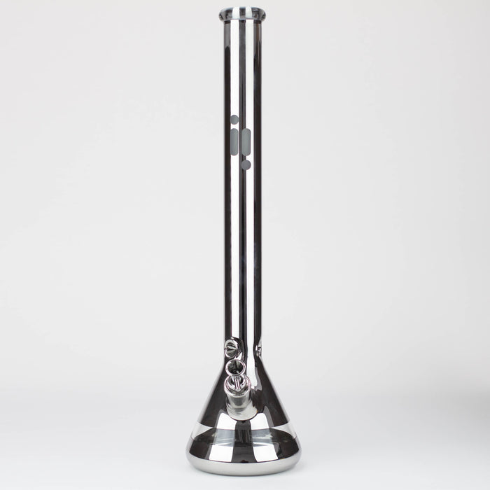 Infyniti | 24"metallic  7mm glass water bong [GP1775]