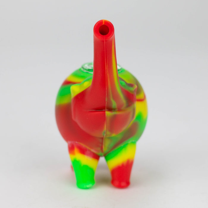 Fortune | 4.5"Silicone Elephant hand pipe-Assorted