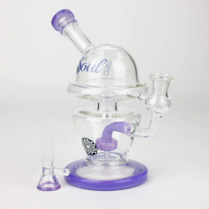 8" SOUL Glass bong [S2069]