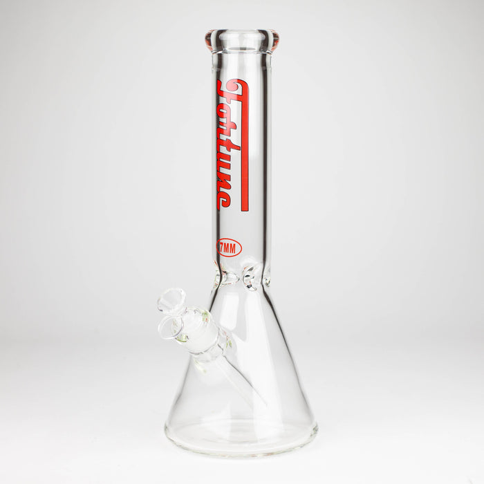 Fortune | 14" 7mm Beaker Glass Bong [145007]