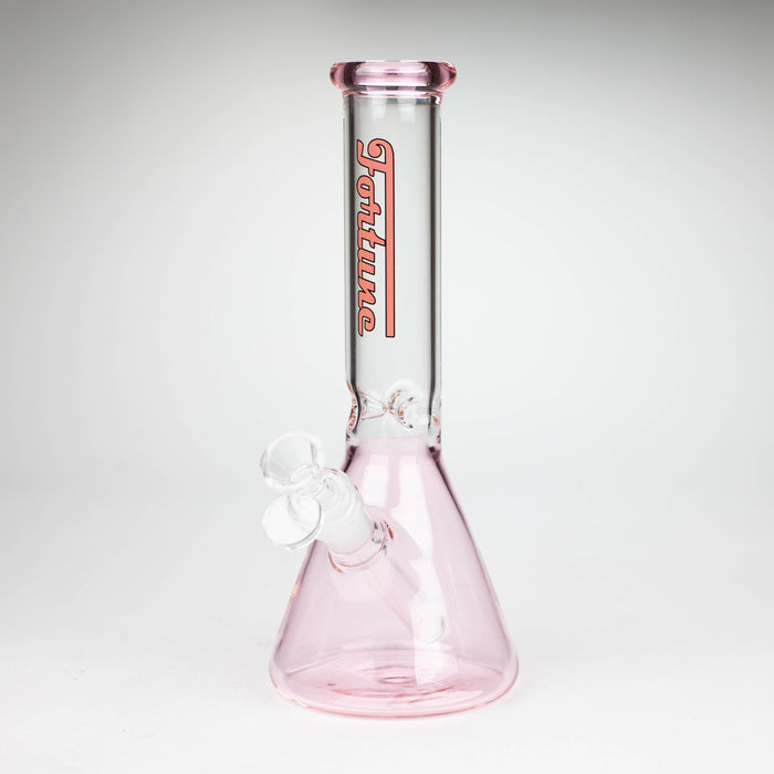 Fortune | 10" 4mm Color Beaker bong [103804]