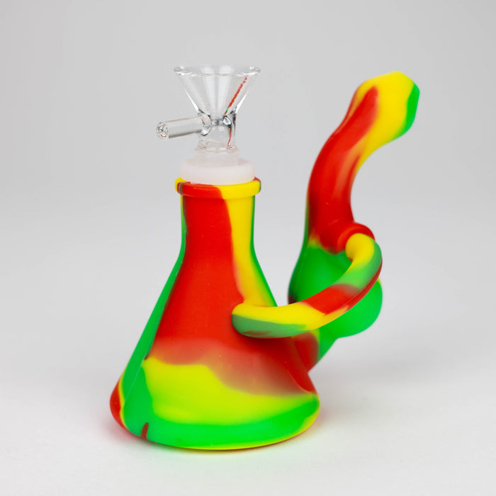 Fortune | 4.5" Silicone recycle water Bong [SP1044]