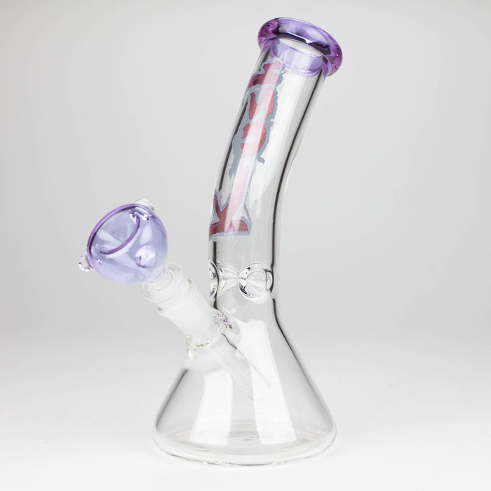 Kush | 9" Bent neck glass bong [AK2010]