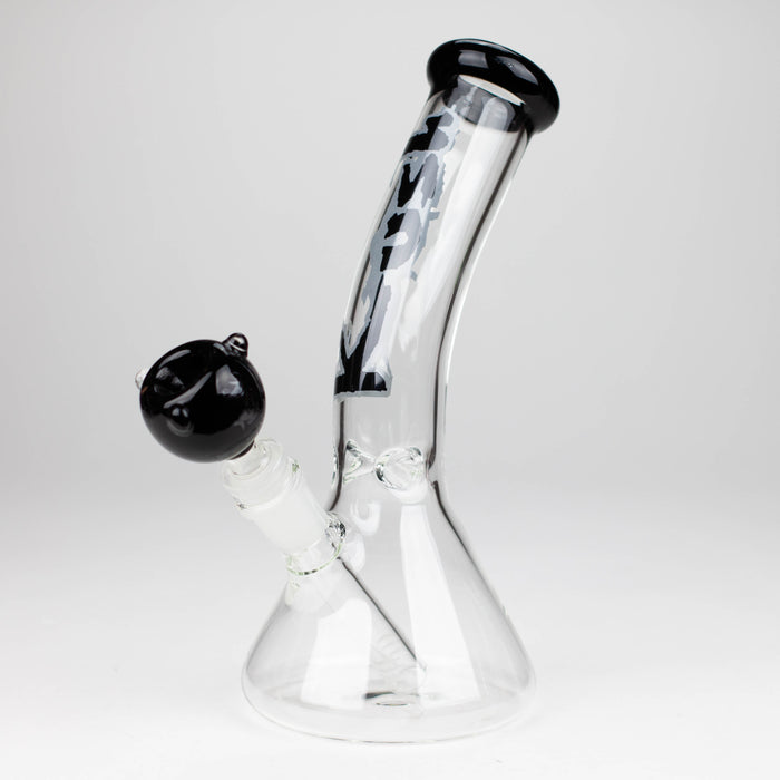 Kush | 9" Bent neck glass bong [AK2010]