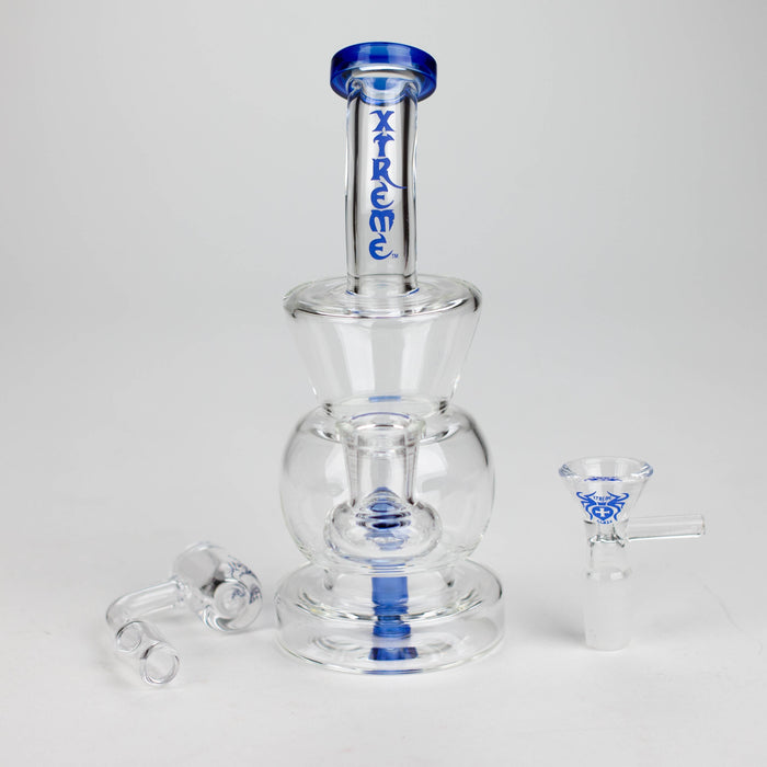 Xtreme | 6.7" Glass 2-in-1 bubbler [DCK006]