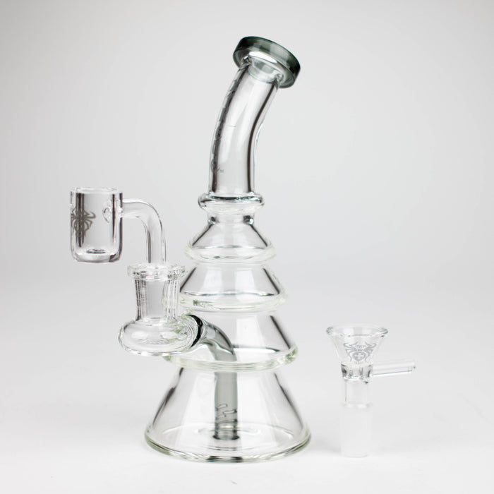 Xtreme | 7" Glass 2-in-1 bubbler [DCK009]