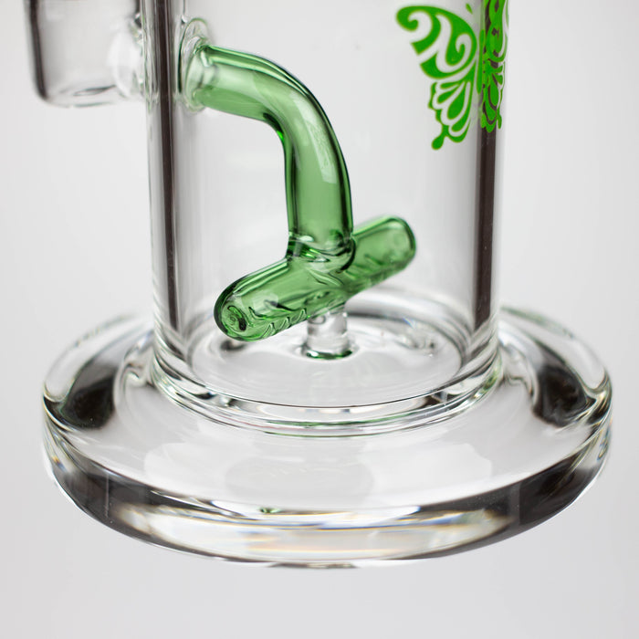 Xtreme | 10" T-diffuser glass water bong [B10]