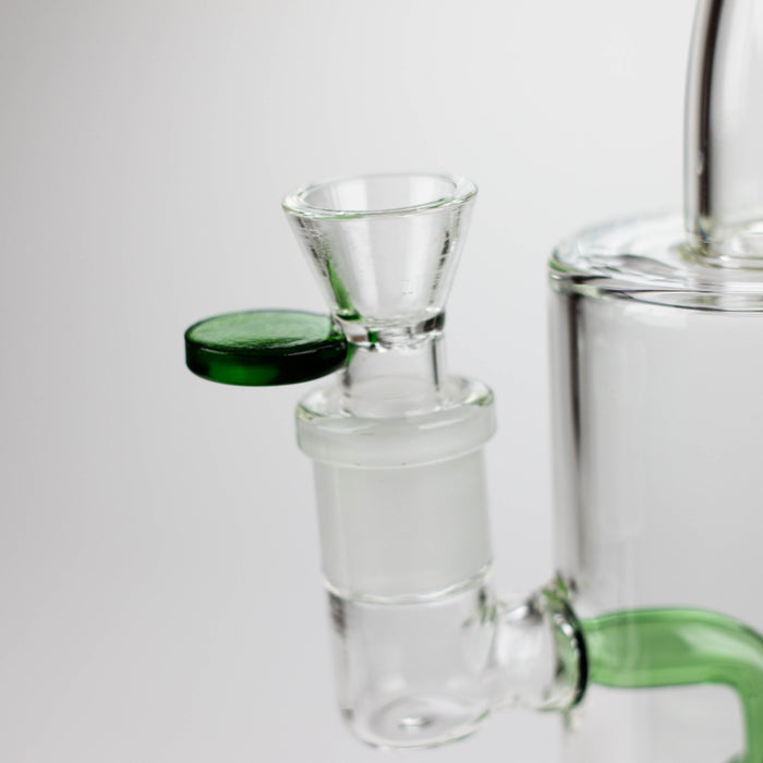 Xtreme | 10" T-diffuser glass water bong [B10]