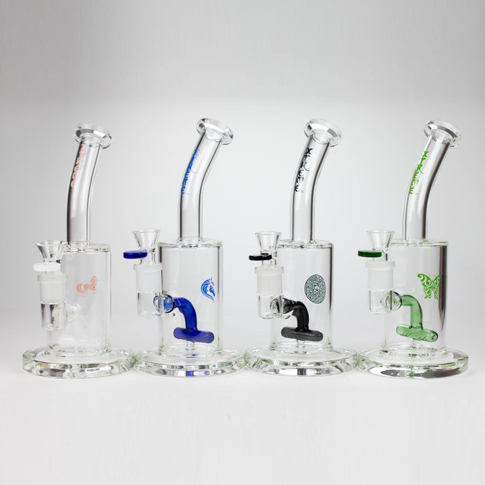 Xtreme | 10" T-diffuser glass water bong [B10]