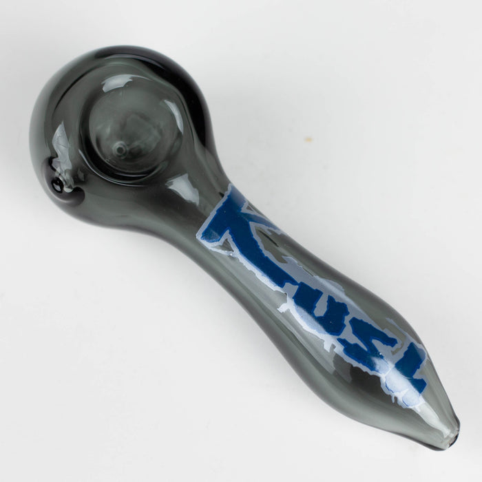 Kush | 4.5" durable thick wall glass pipe [H26]