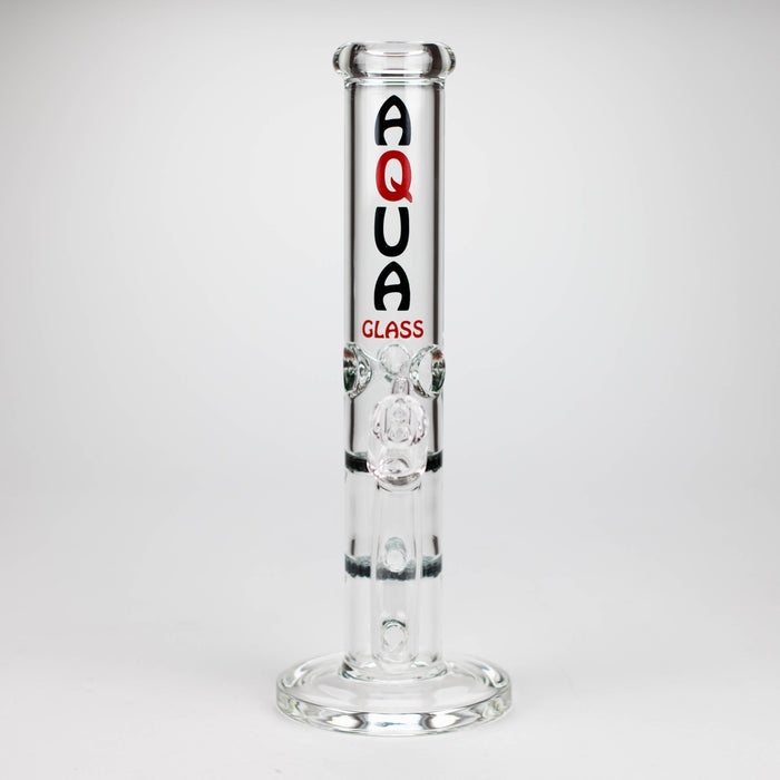 AQUA | 10" Dual Honeycomb rig with quartz banger [B1]