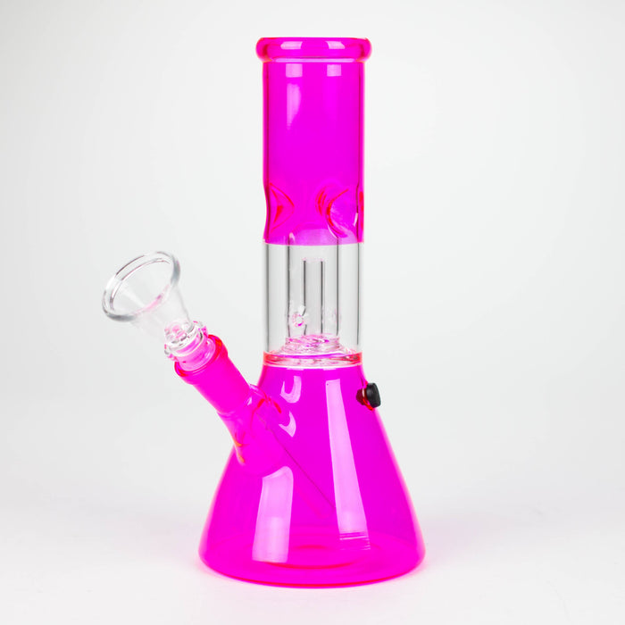 8" single dome Percolator glass water bong [GHWP-24]