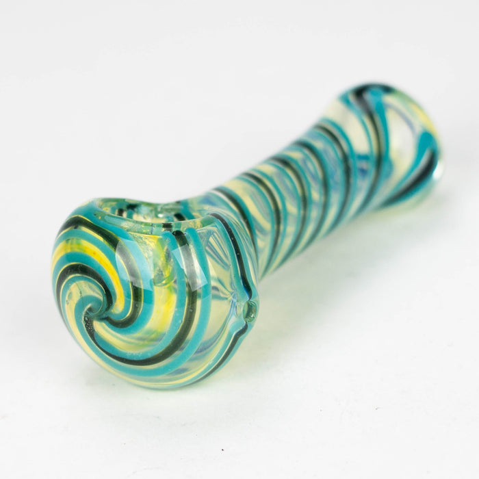 3.5" softglass hand pipe Pack of 2 [11586]