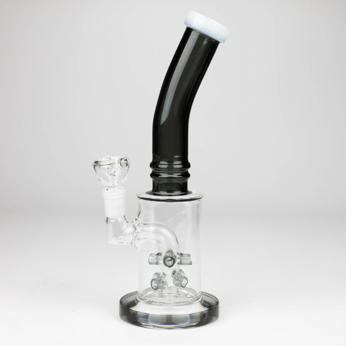 10" Glass bong with 8 holes water diffuser-Assorted