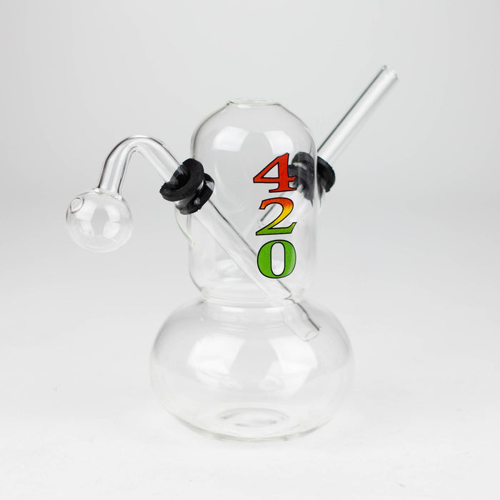 6" OIL RIG ROUND WITH STICKER