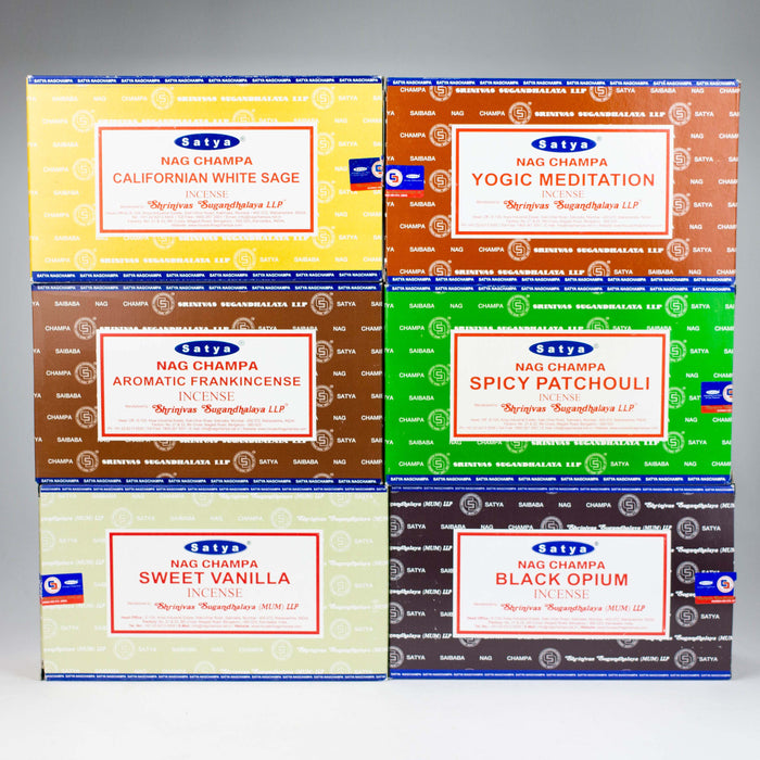 Satya | Nag Champa 15g Box of 12