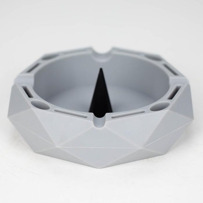 Geometric Silicone Ashtray with Bowl Cleaner-Assorted