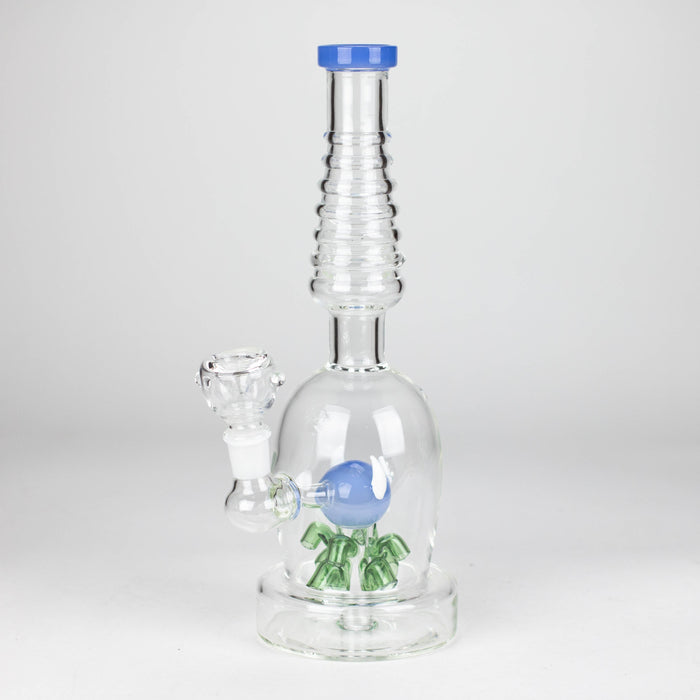 12" Fancy glass water bong