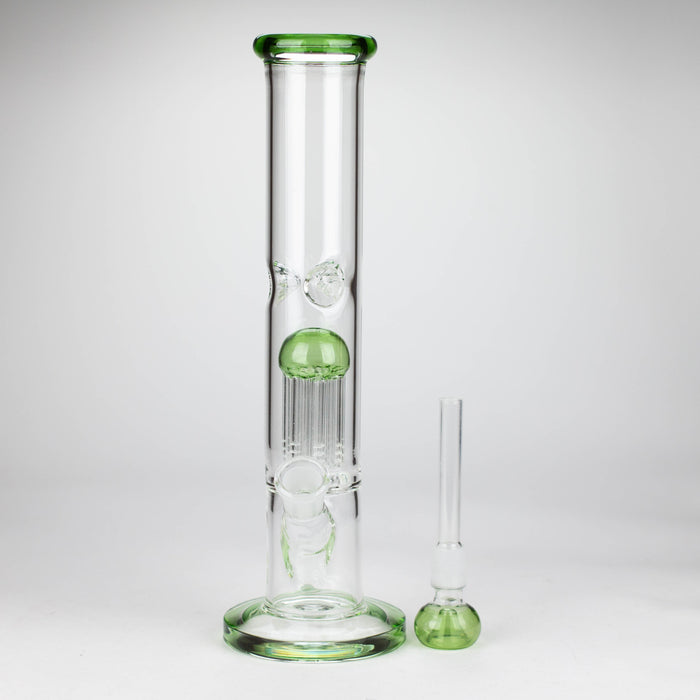 12" glass bong with tree arm percolator