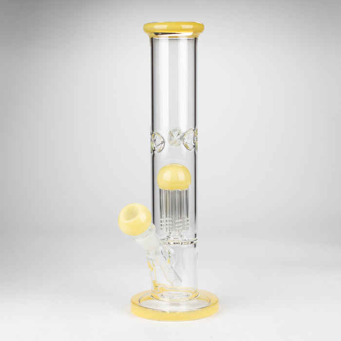 12" glass bong with tree arm percolator