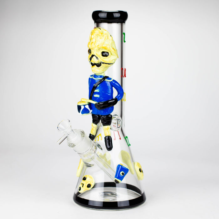 13" Resin 3D Drum Ghoul 7mm glass beaker  [DY502]