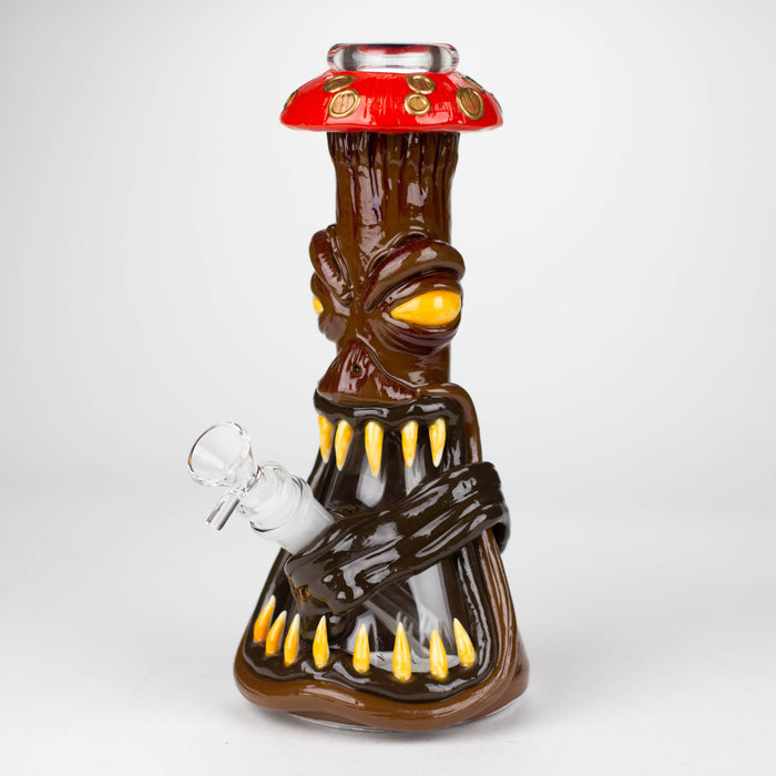 10" Resin 3D Spore Fiend glass beaker [DY384]