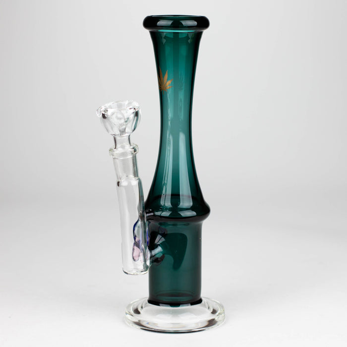 10" Color tube glass bong with eye