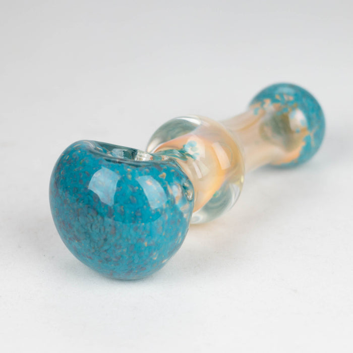 5”Gold Fumed Hand Pipe Pack of 2 [BZS-0092]