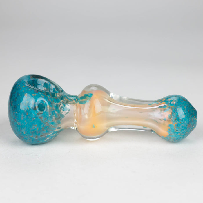 5”Gold Fumed Hand Pipe Pack of 2 [BZS-0092]