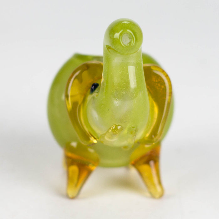 3" Elephant glass hand pipe