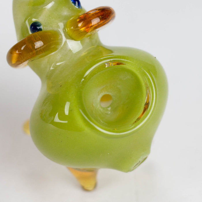 3" Elephant glass hand pipe