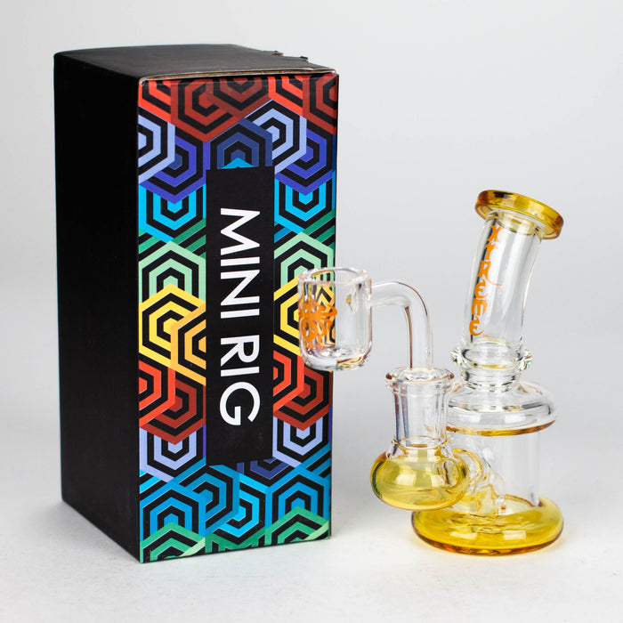 Xtreme | 4.5" Oil Rig with quartz banger [R027]