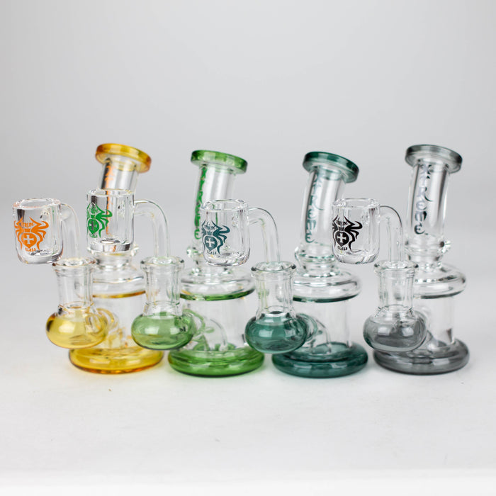 Xtreme | 4.5" Oil Rig with quartz banger [R027]