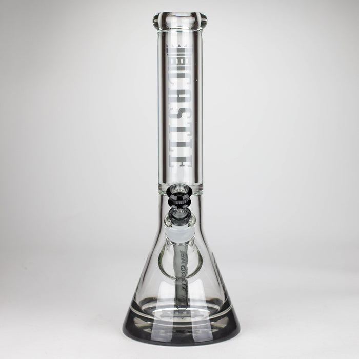 Castle Glassworks | 14" Color Logo Beaker Bong [C-005]