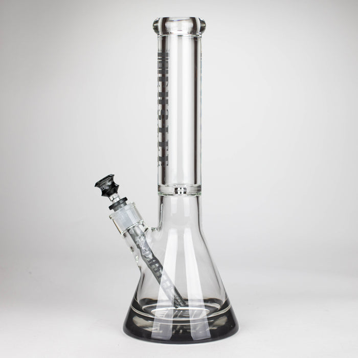 Castle Glassworks | 14" Color Logo Beaker Bong [C-005]