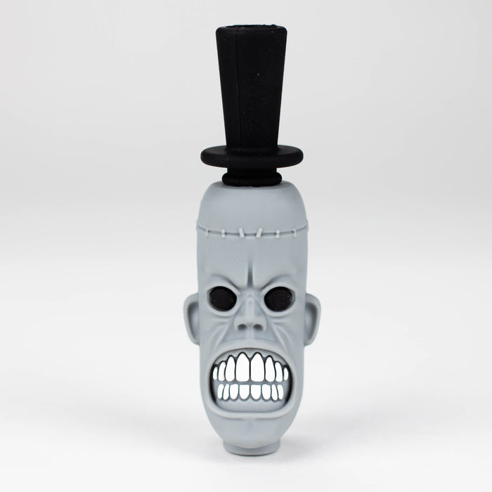 3.6" Silicone Zombie hand pipe