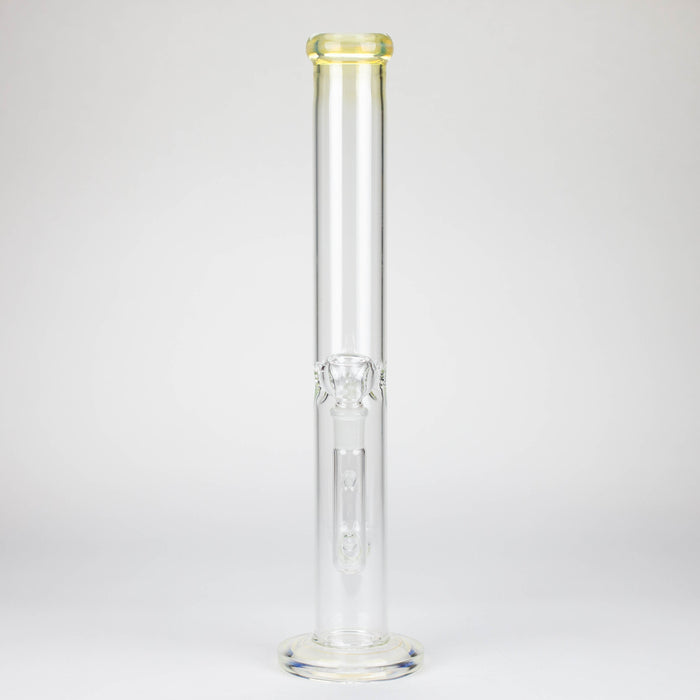 16"  straight glass tube water bong