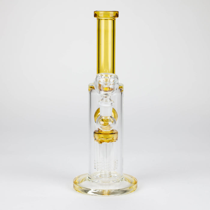 10" glass bong with 8 tree-arm diffuser