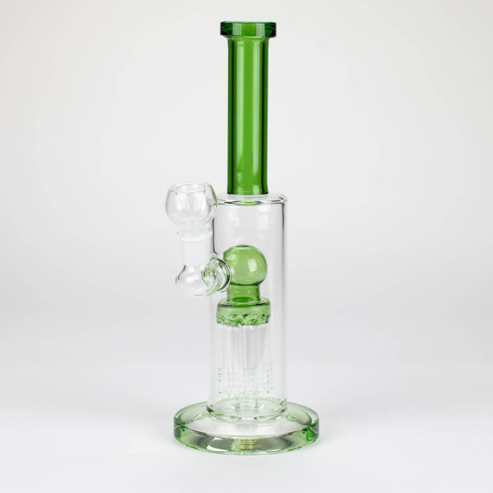 10" glass bong with 8 tree-arm diffuser