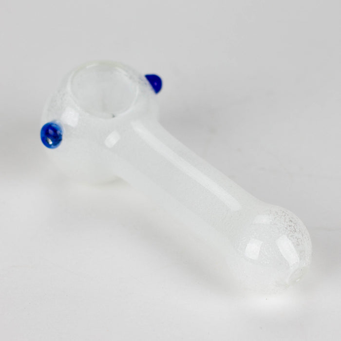 5" soft glass glow in the dark hand pipe Pack of 2