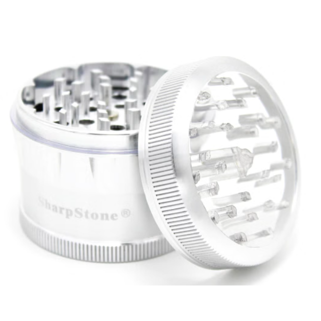 SharpStone® | V2 CLEAR TOP 4 PIECE GRINDER 2.5 [ GRI905 ]