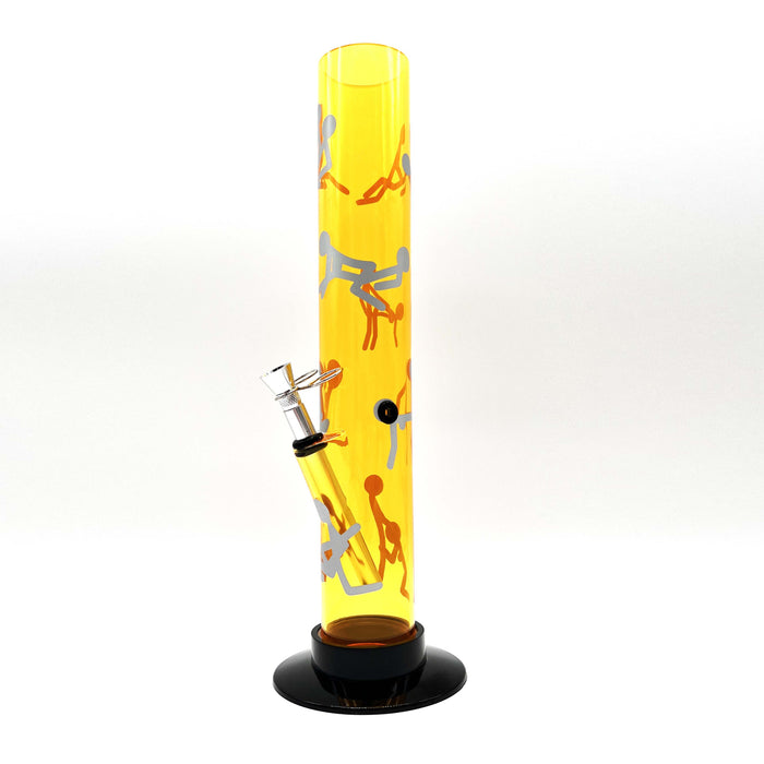 12" Acrylic Water Pipe Bong  FAP-1 ( PIP278 )