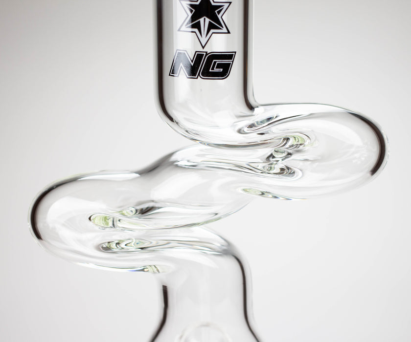 NG | 14 inch ZIg-Zag Beaker Bong [G101]