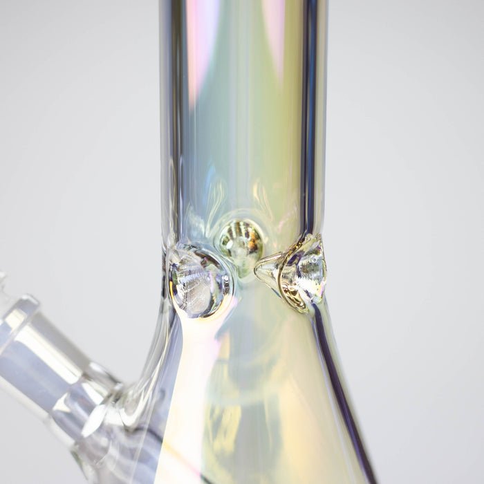 10"  5mm Electroplate Glass Bong Assorted Colour