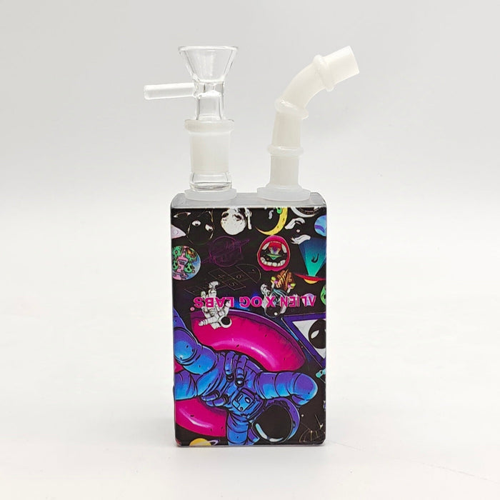 7.5" Juicy Box Design Glass Bong Assorted_11