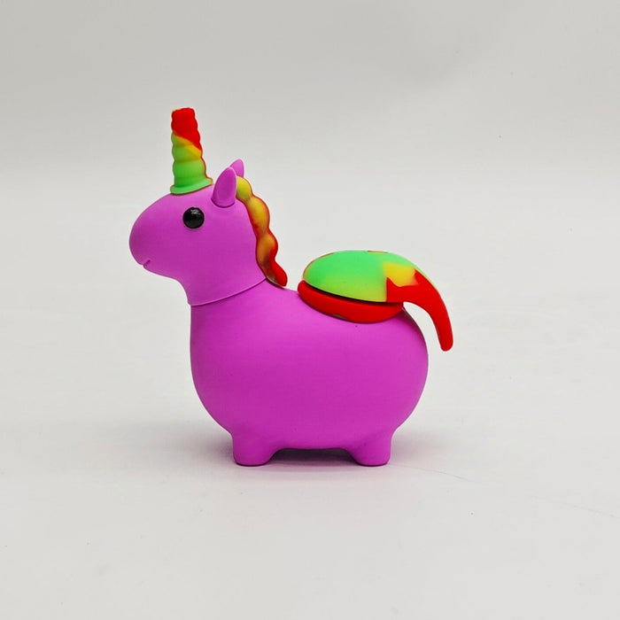 5" Unicorn Silicone Bong-Assorted [SP1070]_2