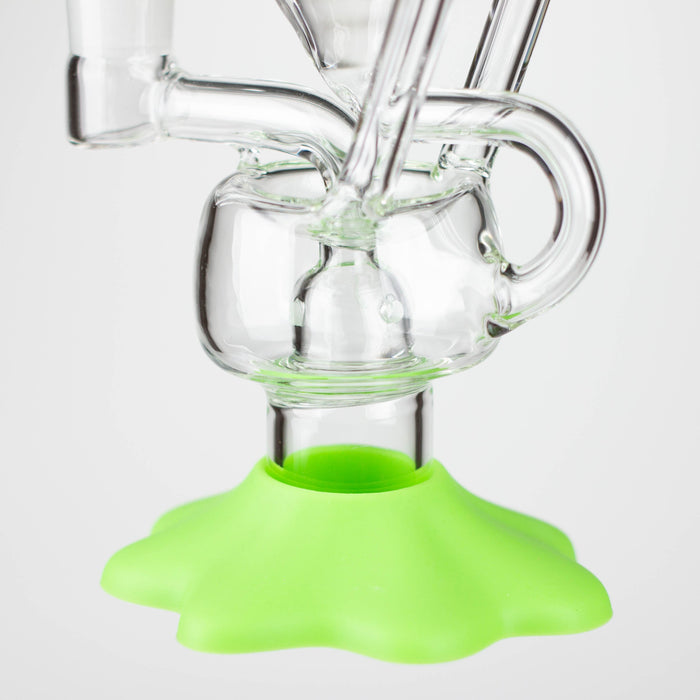 7.7" Alien Functional Glass Water pipe