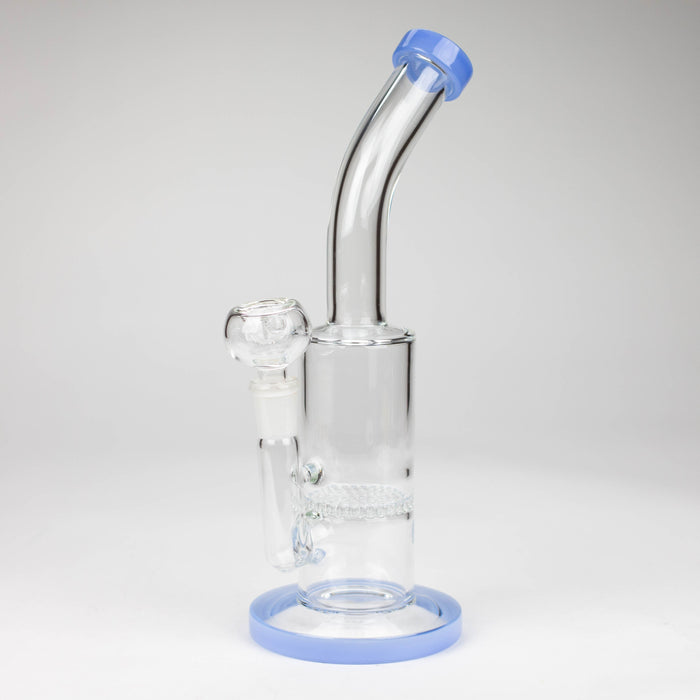 11" honeycomb glass water pipe