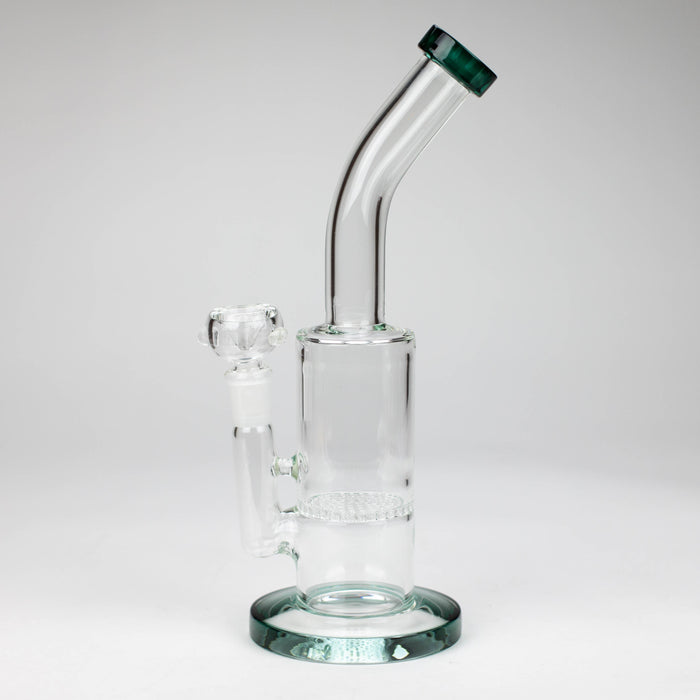 11" honeycomb glass water pipe